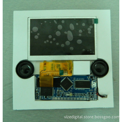 4.3 Inch LCD Video Brochure Module